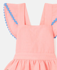 Motif Pocket Dress and Bloomer Set