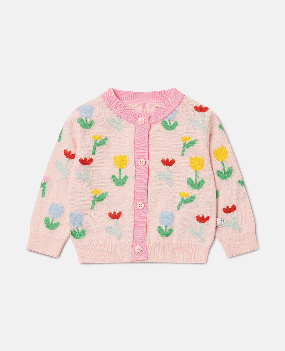 Floral Print Cardigan
