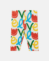 All-Over Love Print Leggings
