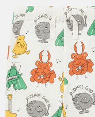 Bug Band Print Joggers