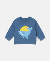Whale And Sun Long Sleeve Top