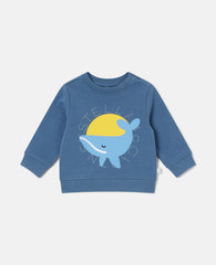 Whale And Sun Long Sleeve Top