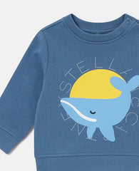 Whale And Sun Long Sleeve Top