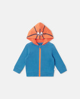 Basketball Hood Zipper Hoodie