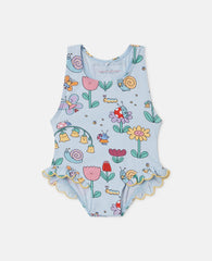 Floral Print Swimsuit