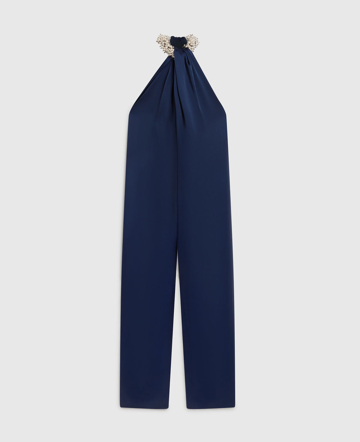 Satin Halterneck Jumpsuit
