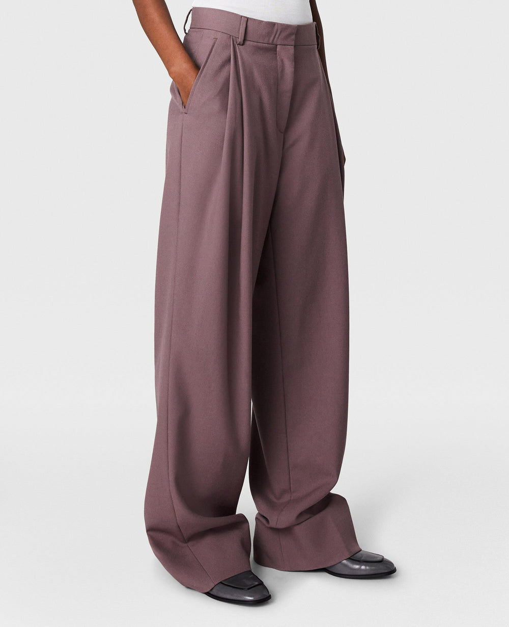 Canvas Lightweight Straight Trousers