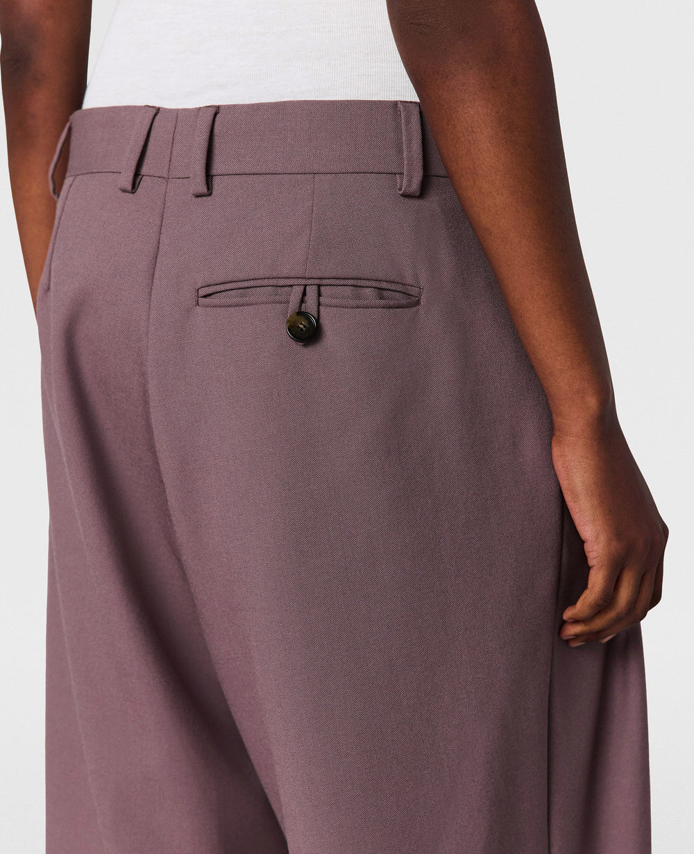 Canvas Lightweight Straight Trousers