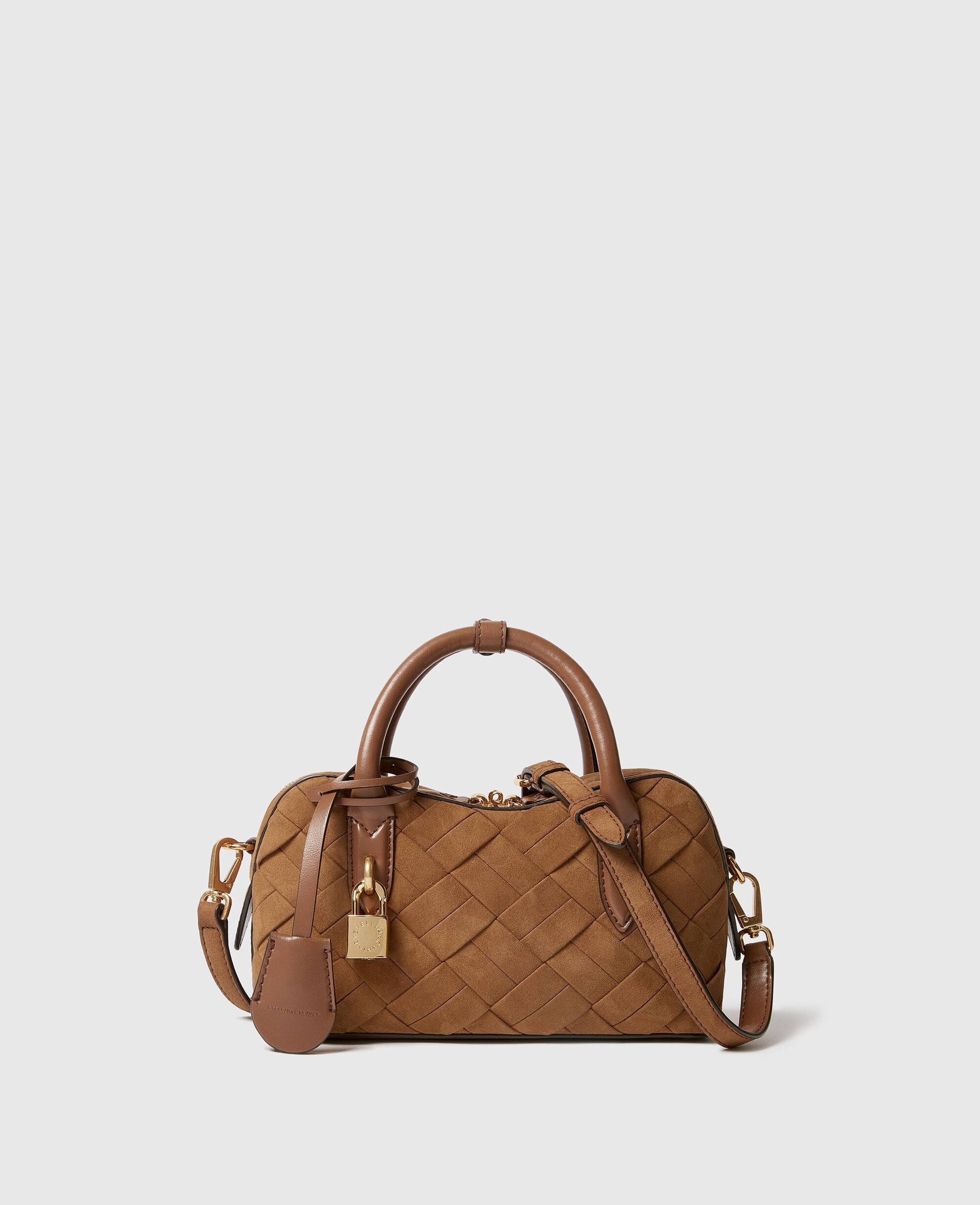 Ryder Woven Suede-Effect Crossbody Bag