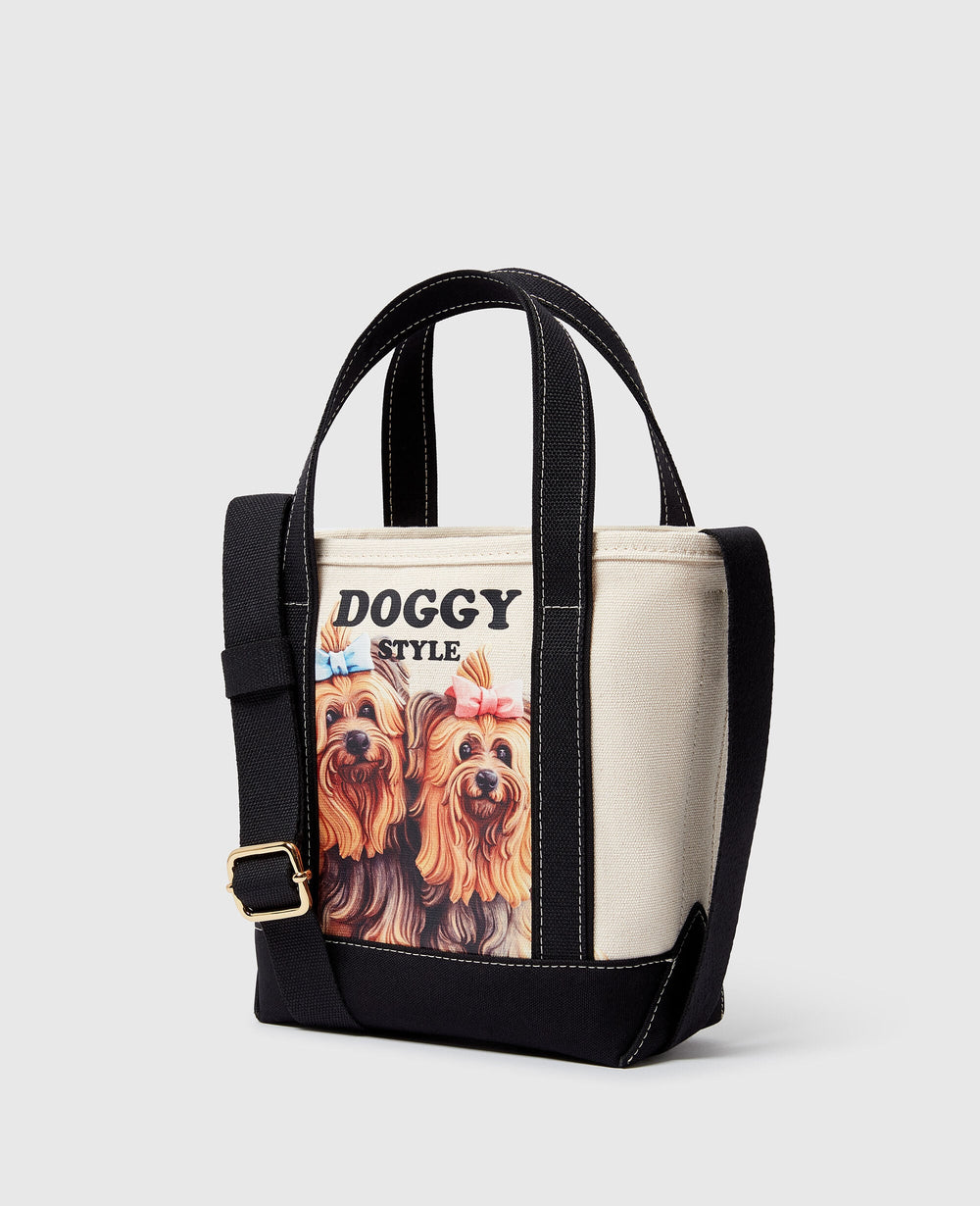 Jeff Koons Doggy Style Crossbody Tote Bag