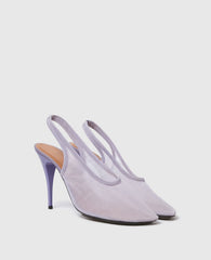 Slingback Stretch Mesh Pumps