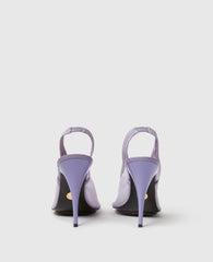 Slingback Stretch Mesh Pumps