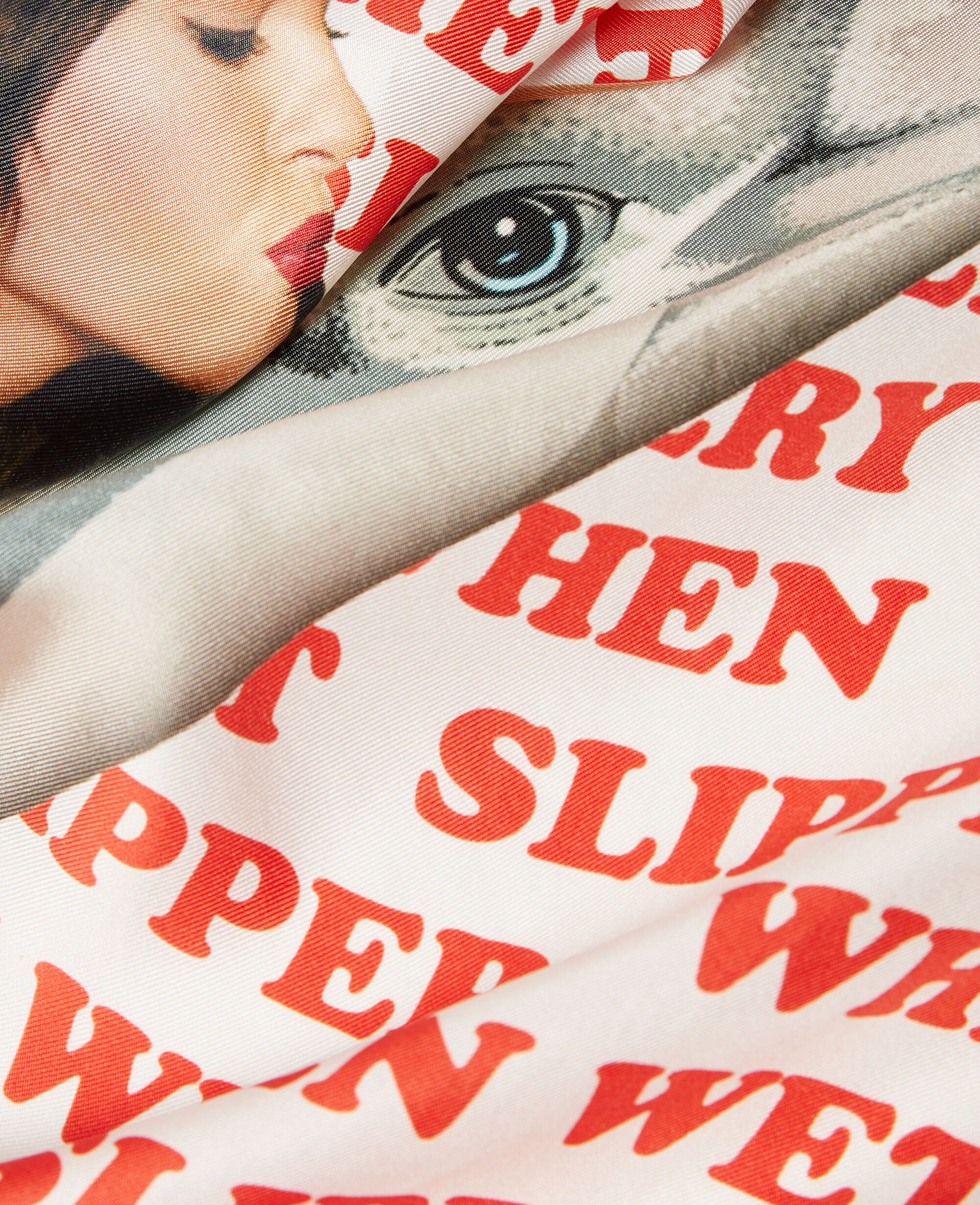 Jeff Koons Slippery When Wet Scarf