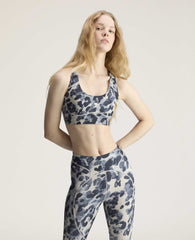 TruePurpose Leopard Print Power Impact Training Bra