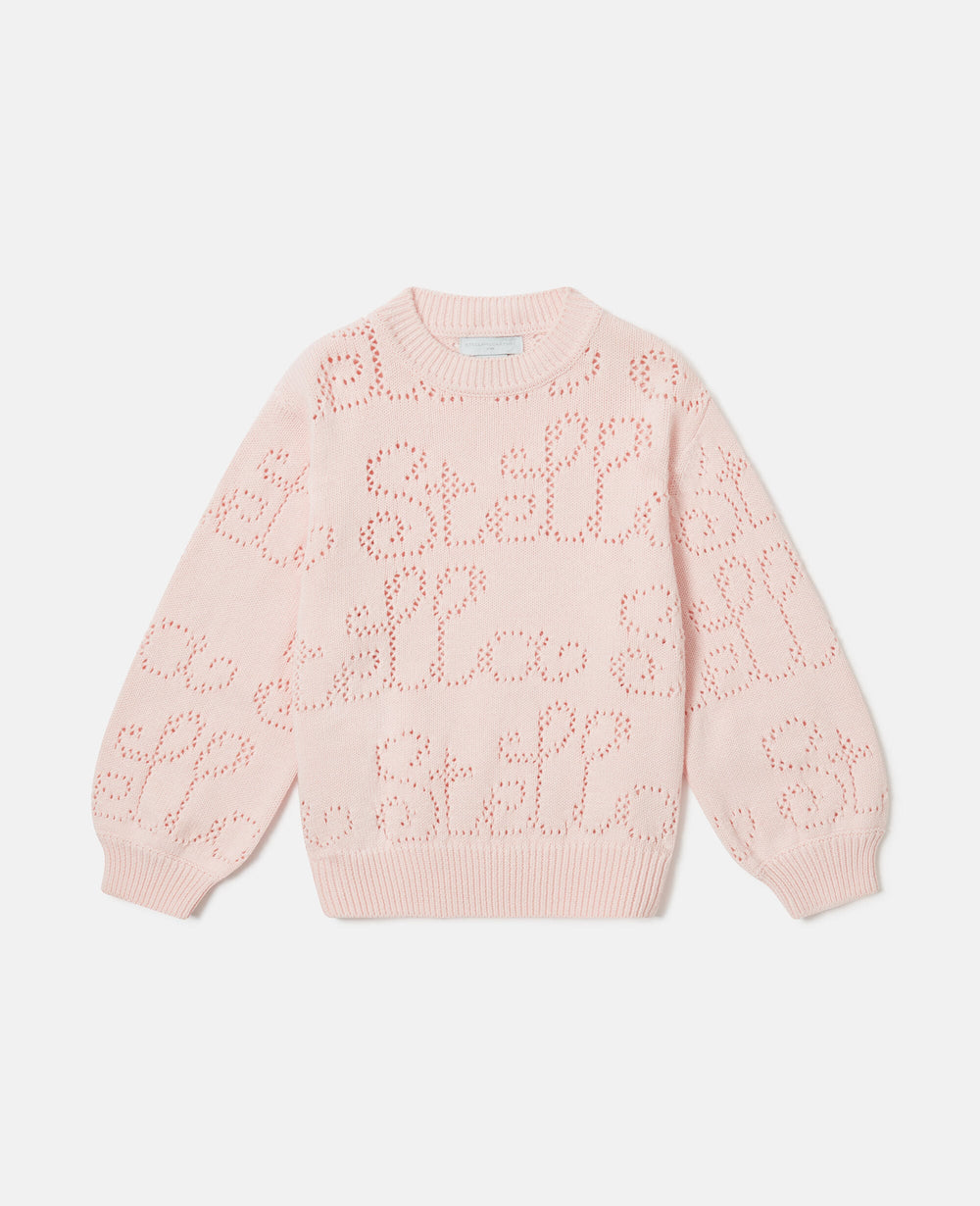 Stella Crocheted Sweatshirt