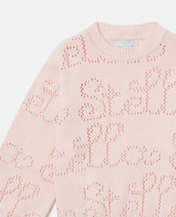 Stella Crocheted Sweatshirt