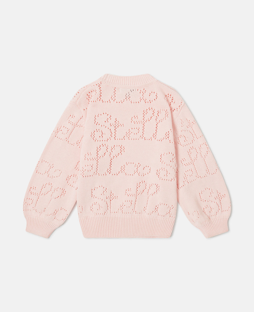 Stella Crocheted Sweatshirt