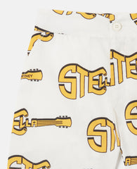 Guitar Print Shorts