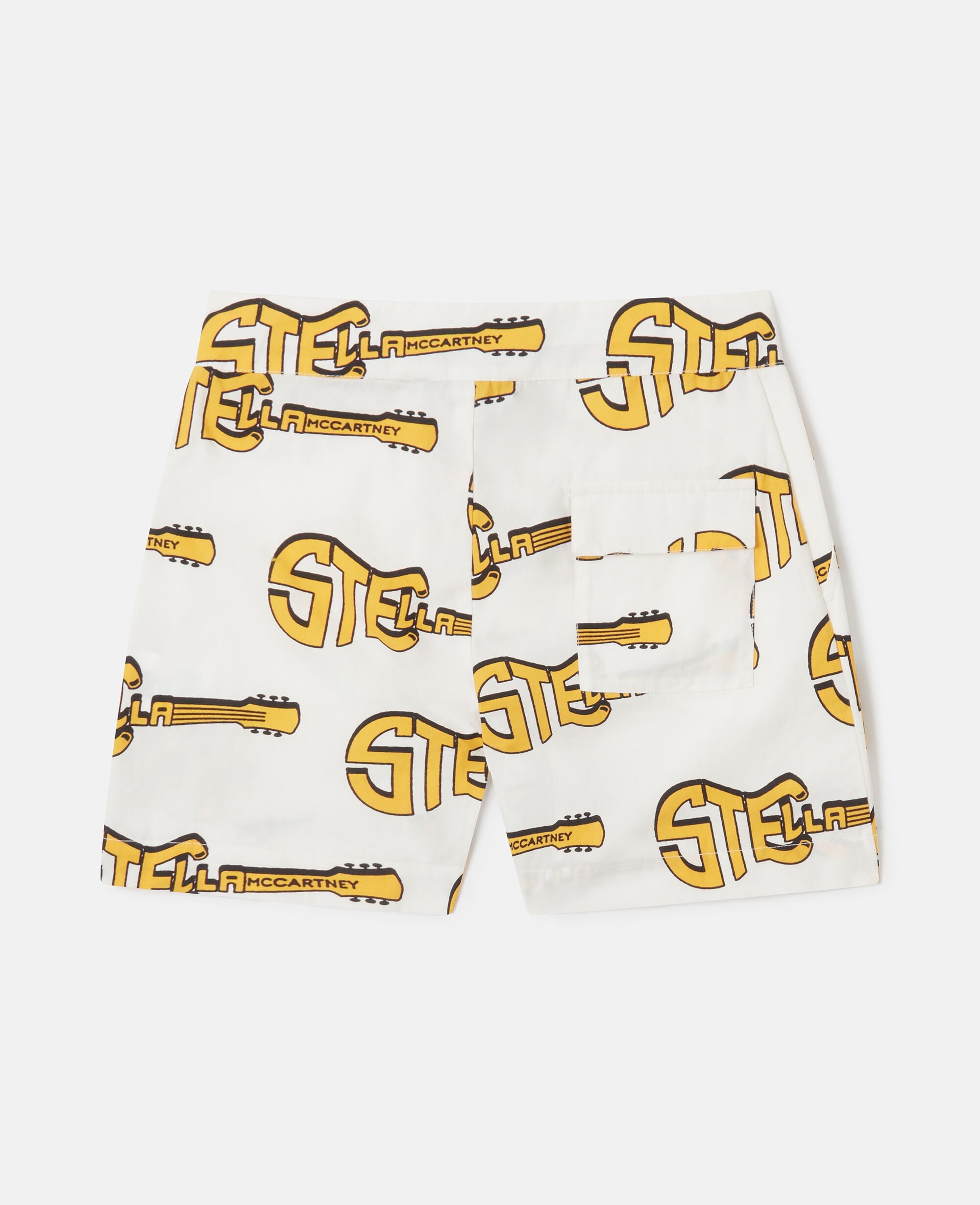 Guitar Print Shorts