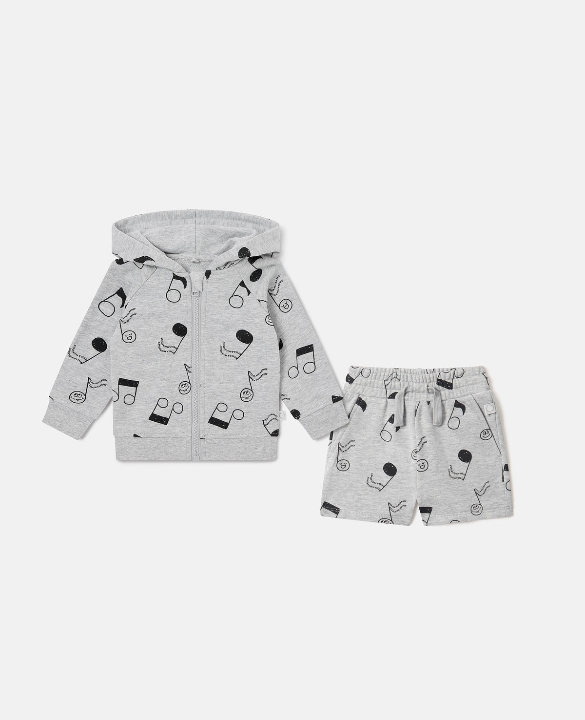 Music Print Tracksuit Set
