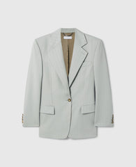 Single-Breasted Boyfriend Blazer