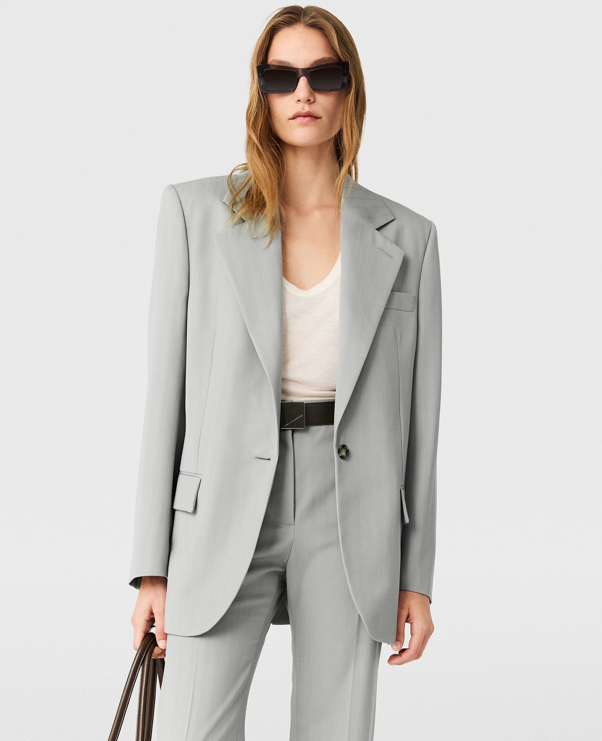 Single-Breasted Boyfriend Blazer