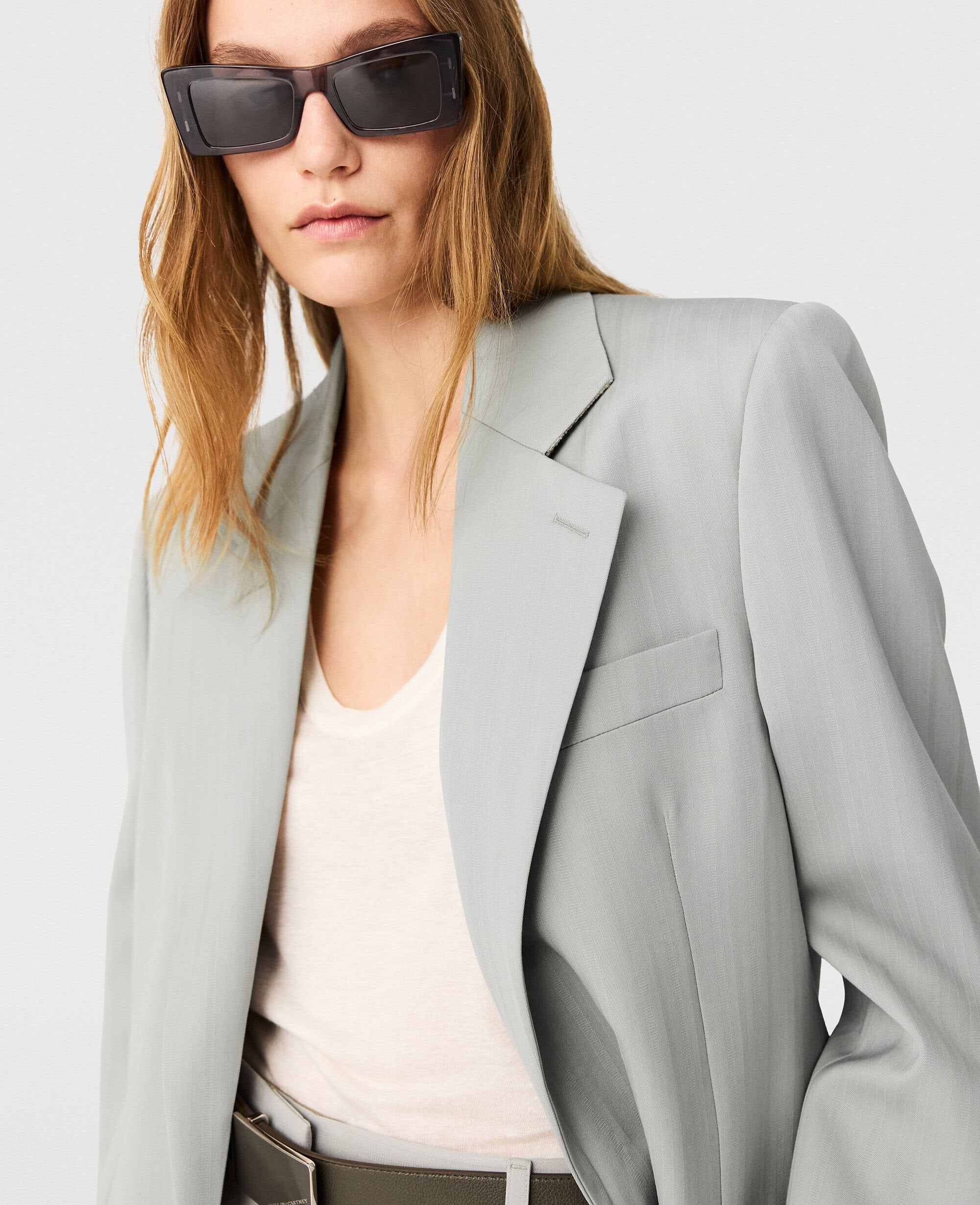 Single-Breasted Boyfriend Blazer