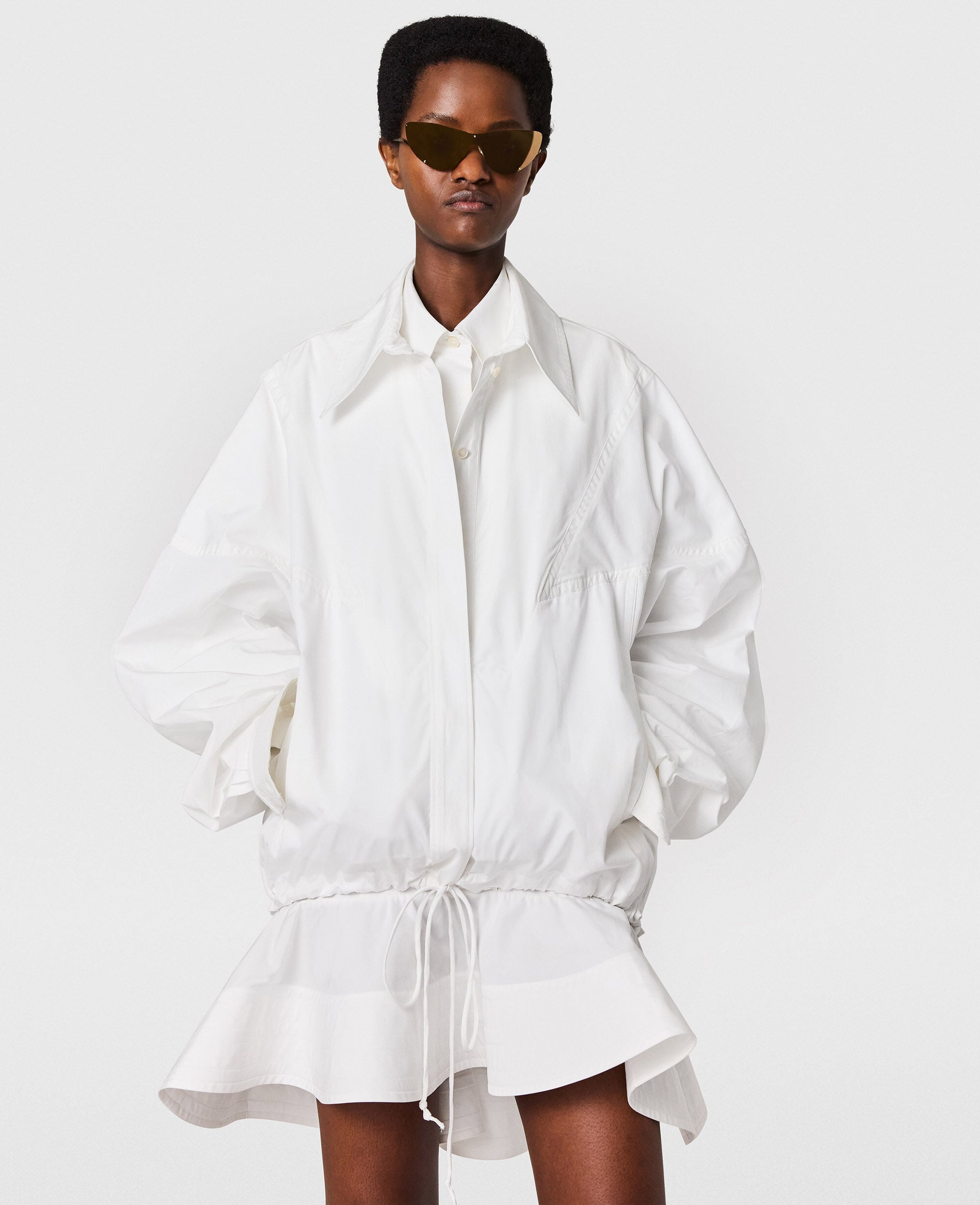 Poplin Bomber Jacket