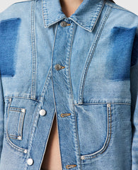 PURE.TECH Deconstructed Denim Jacket