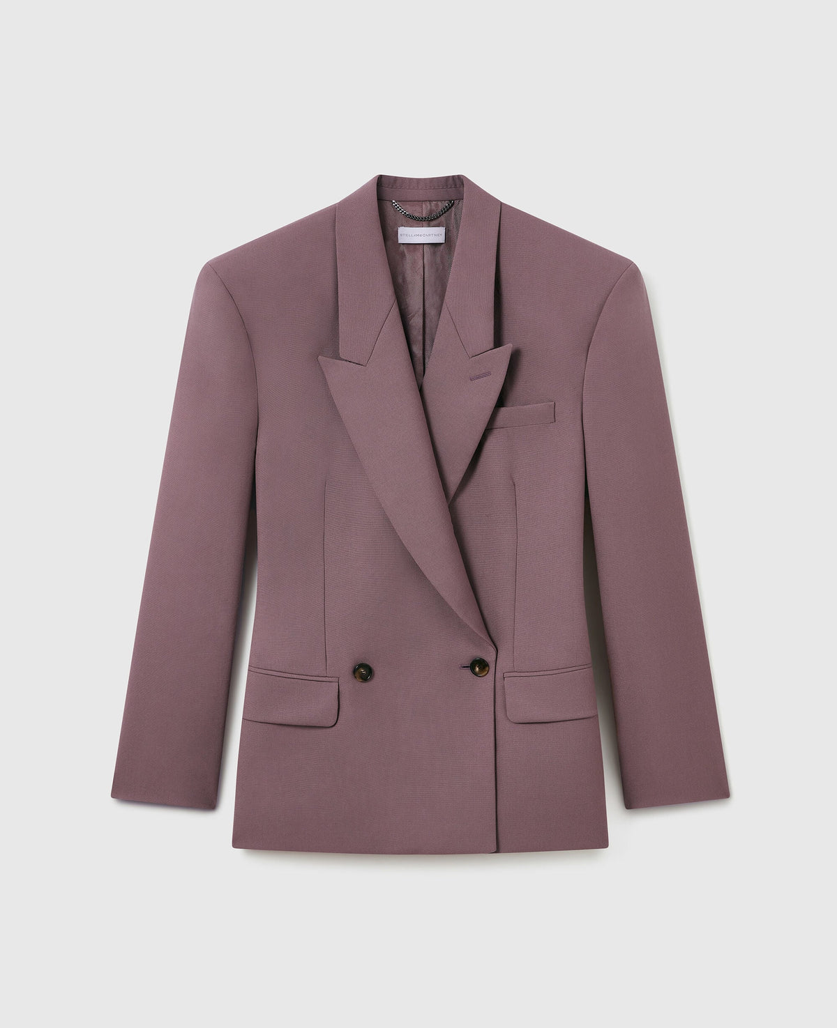 Canvas Double-Breasted Waisted Jacket