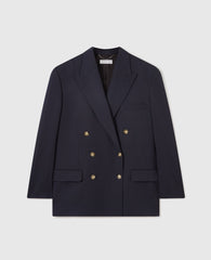 Oversized Double-Breasted Blazer