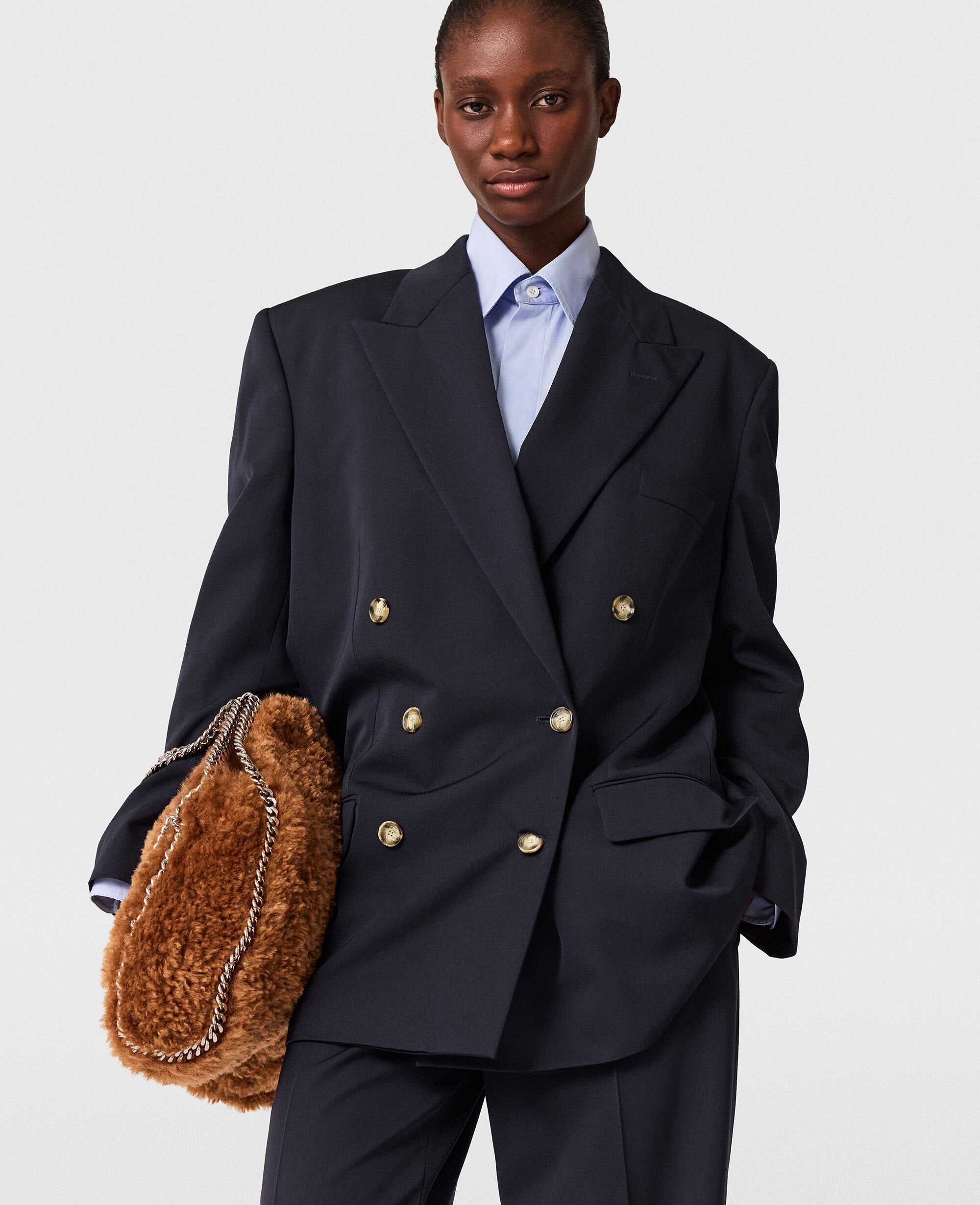 Oversized Double-Breasted Blazer