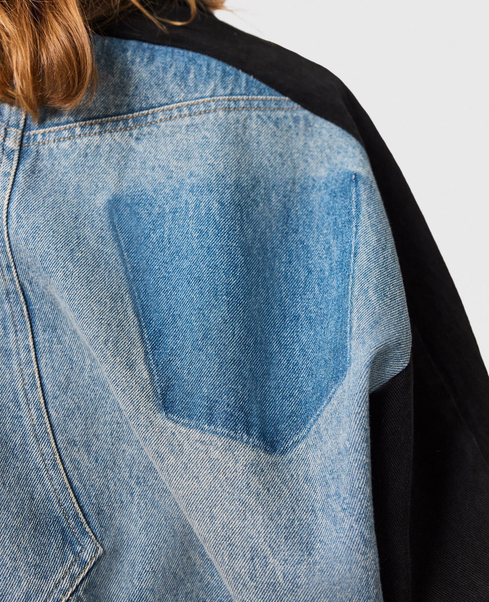 Patchwork Denim Jacket