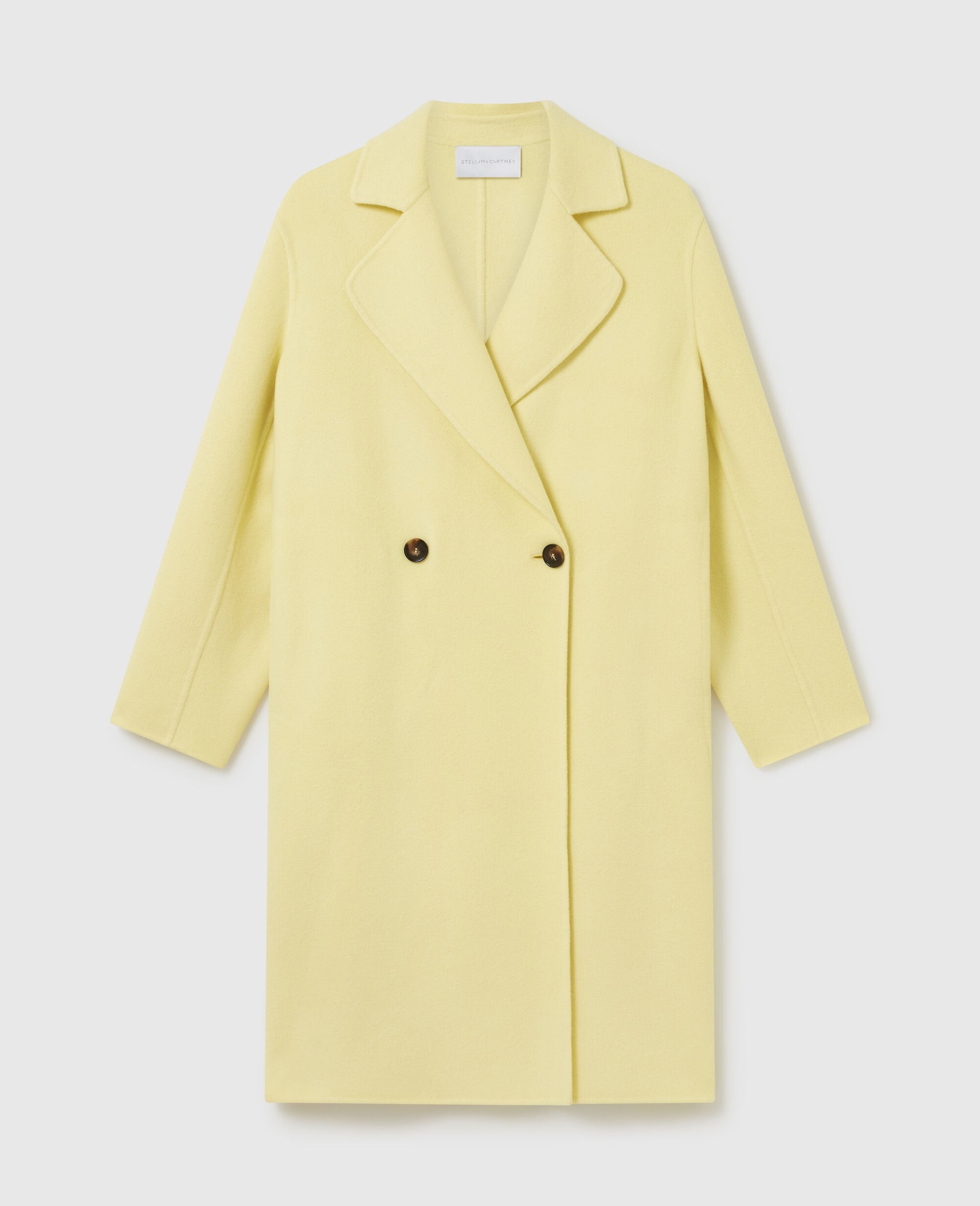 Double-Breasted Longline Peacoat