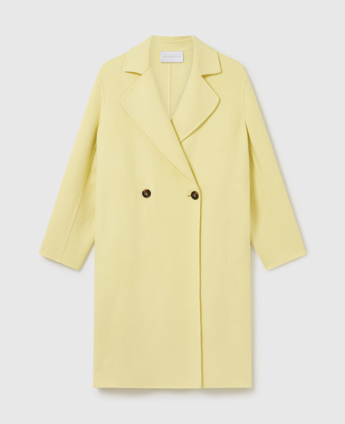 Double-Breasted Longline Peacoat
