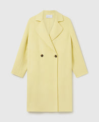 Double-Breasted Longline Peacoat