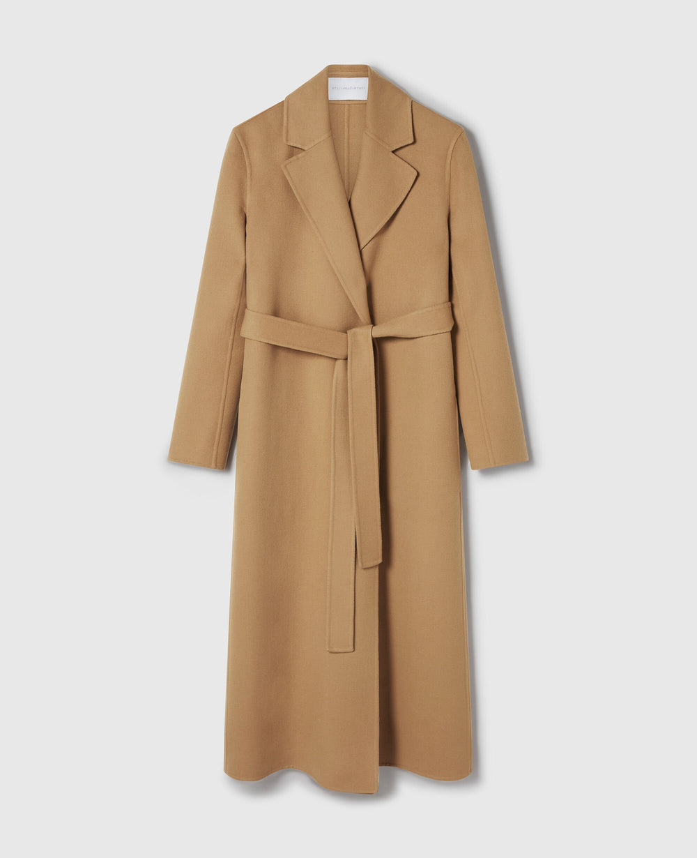 Double-Faced Belted Coat