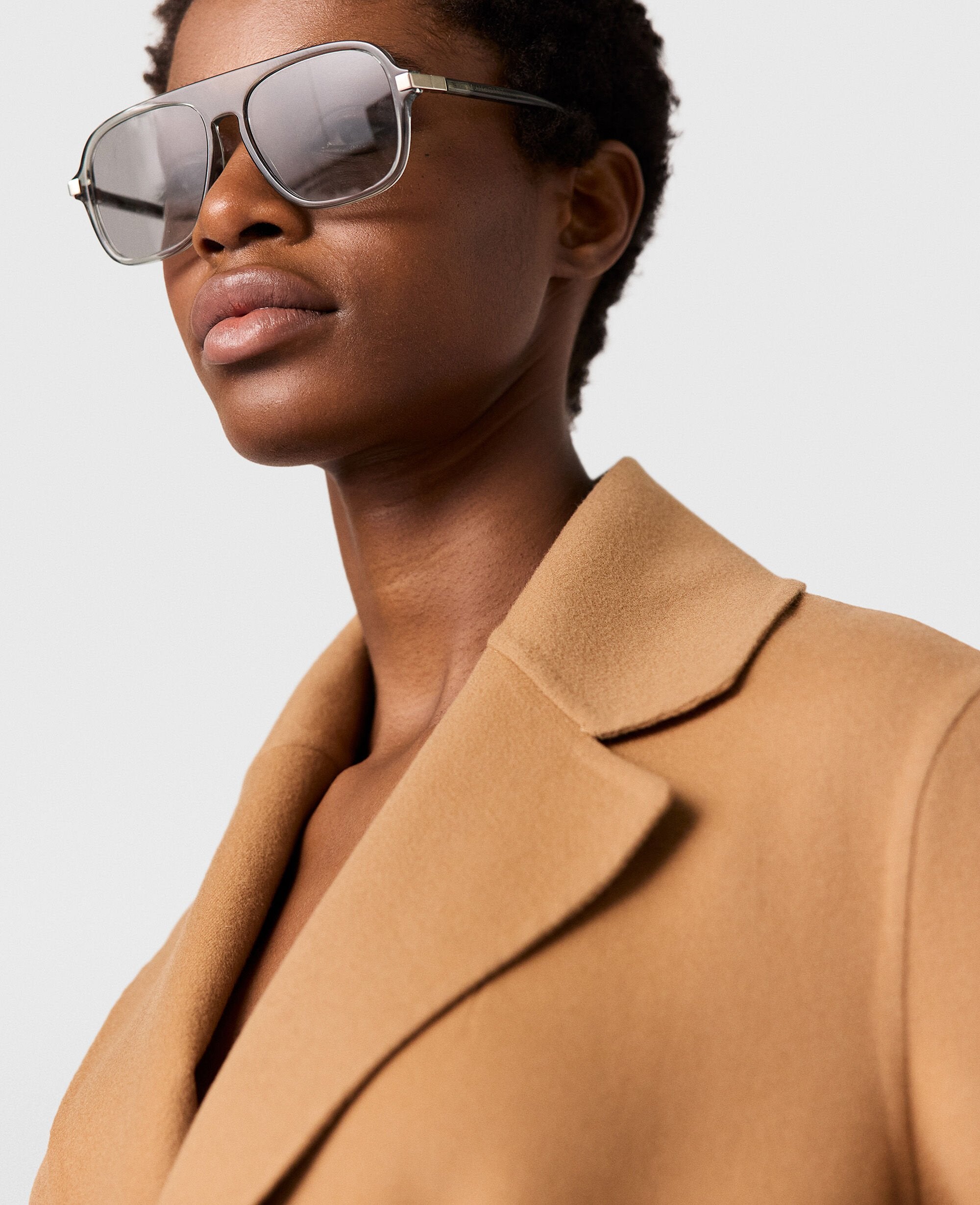 Double-Faced Belted Coat