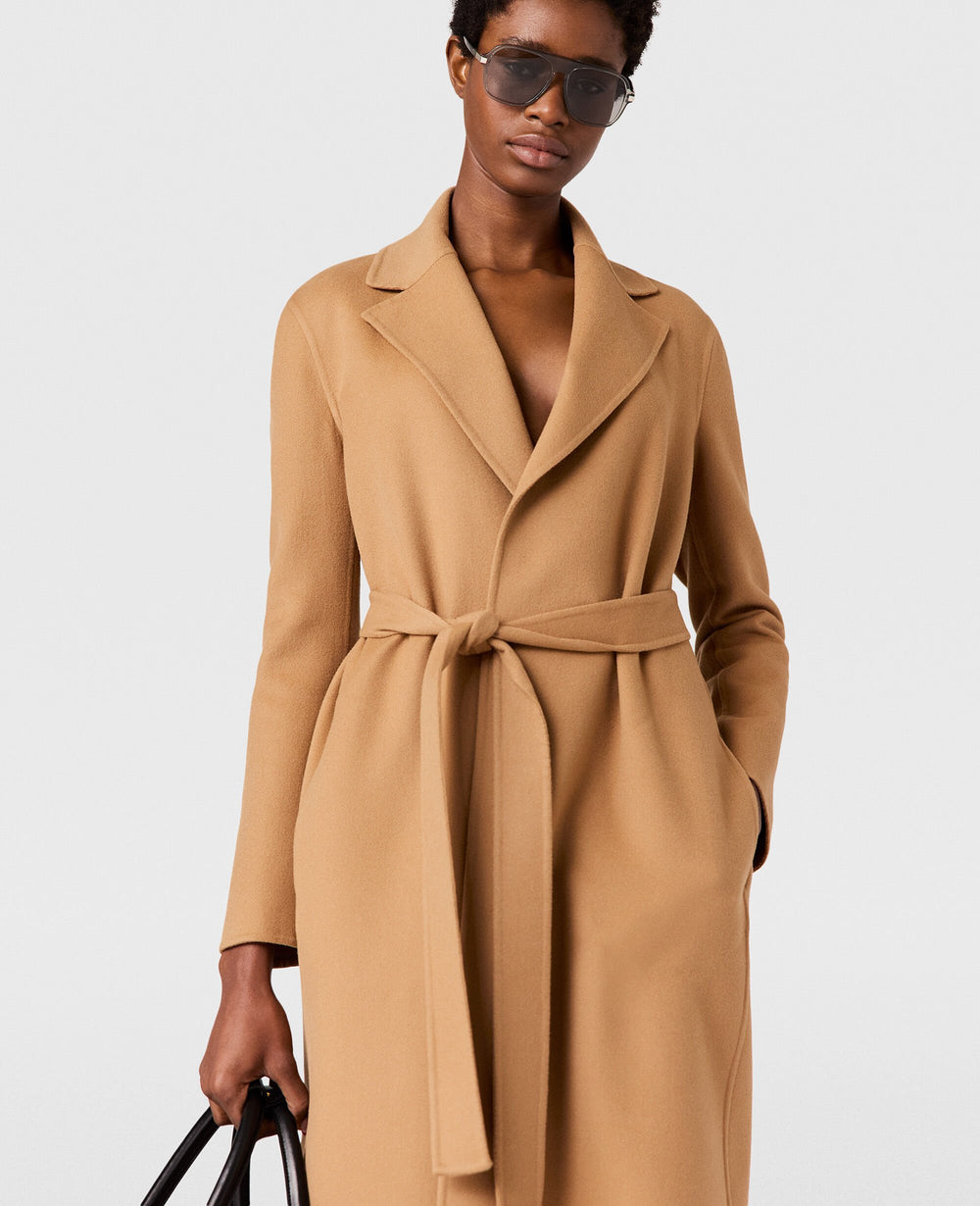 Double-Faced Belted Coat