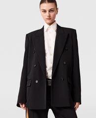 Double-Breasted Boyfriend Blazer