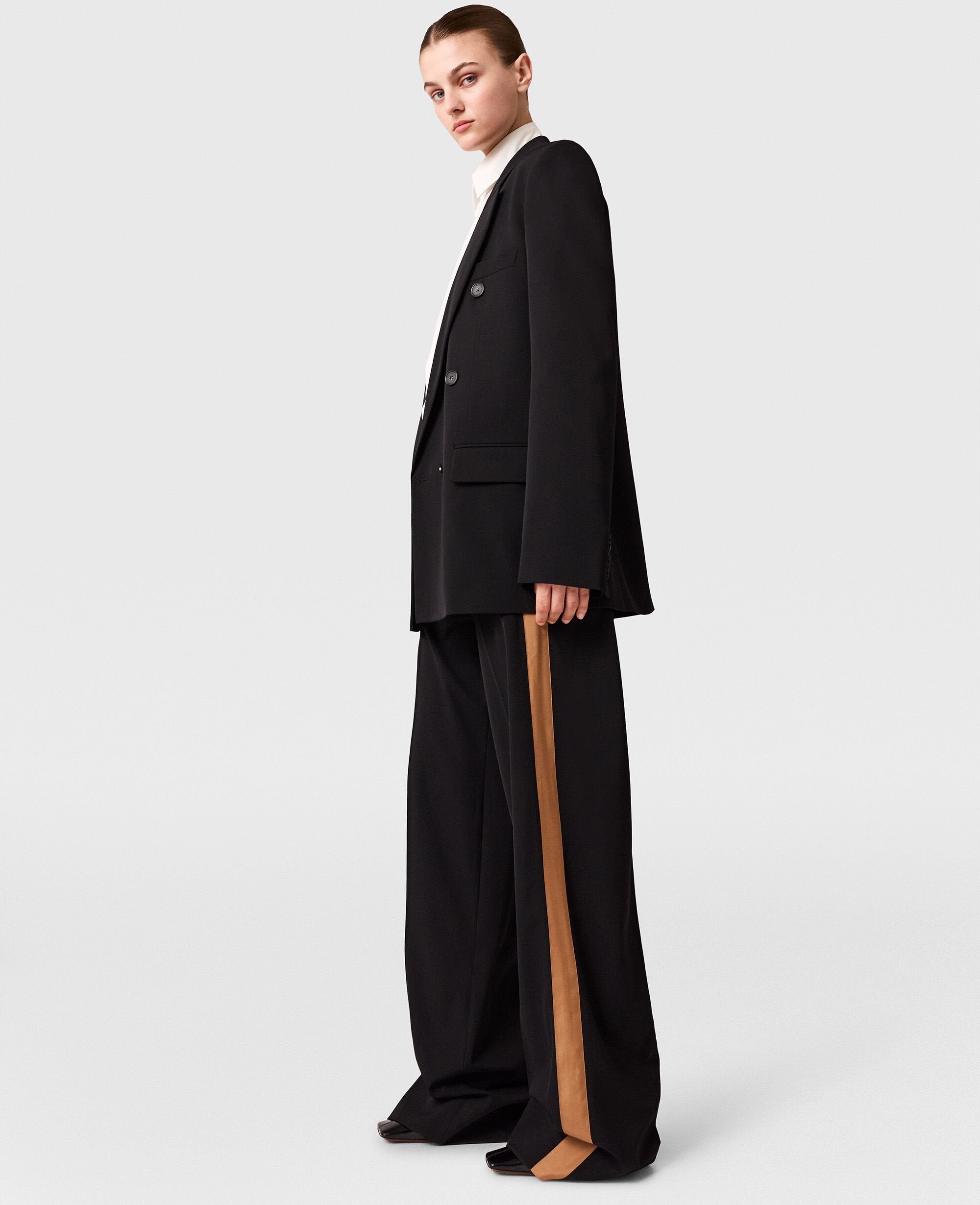 Double-Breasted Boyfriend Blazer
