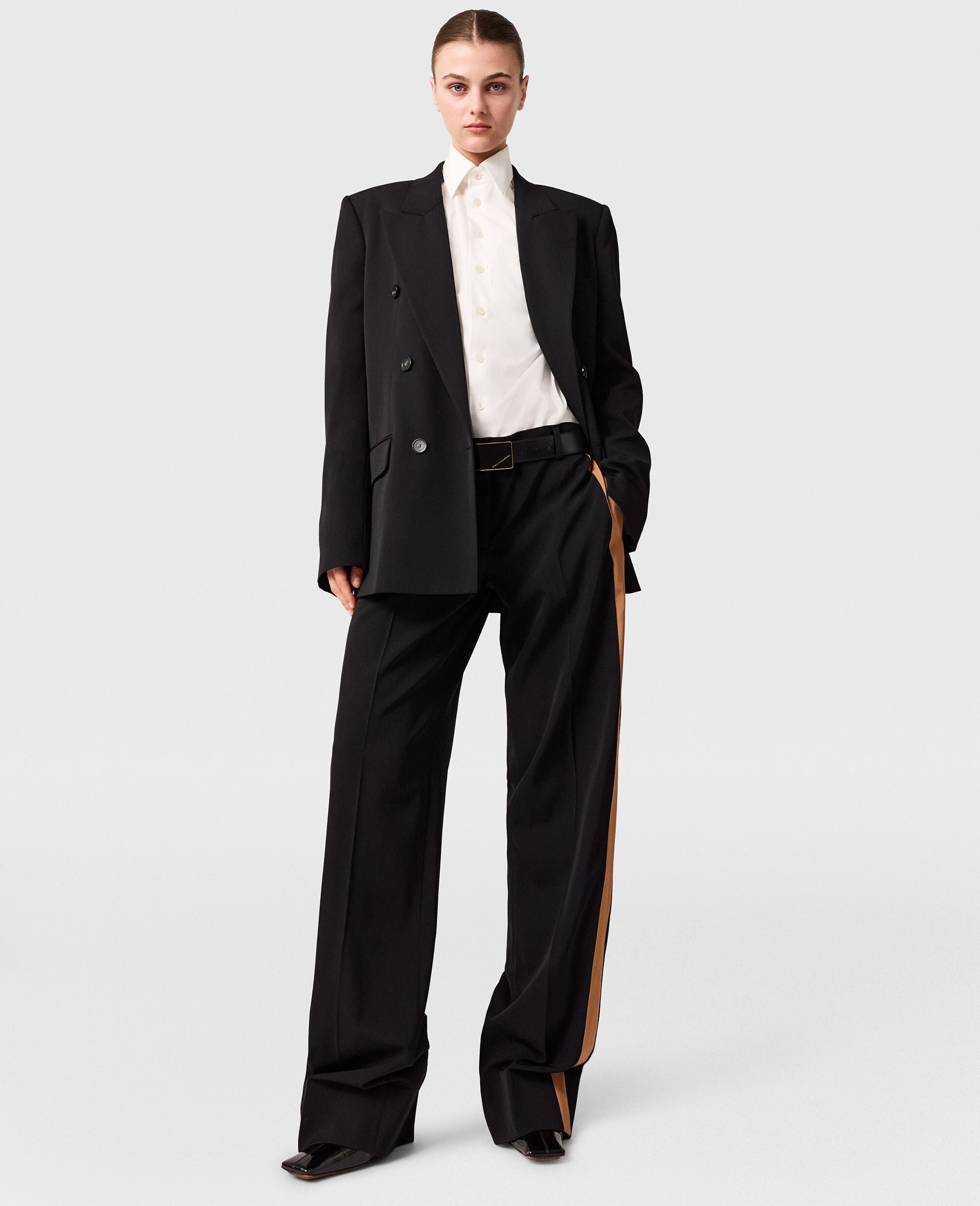 Double-Breasted Boyfriend Blazer