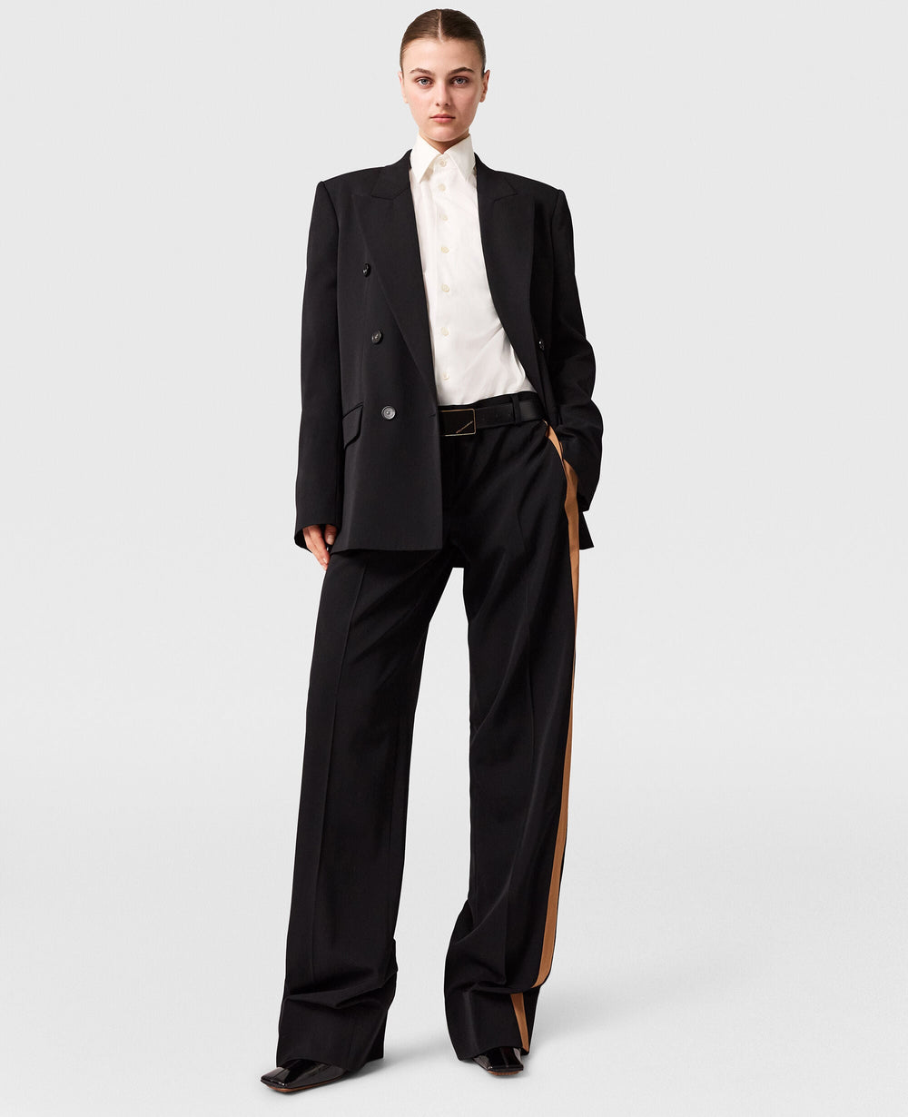 Double-Breasted Boyfriend Blazer