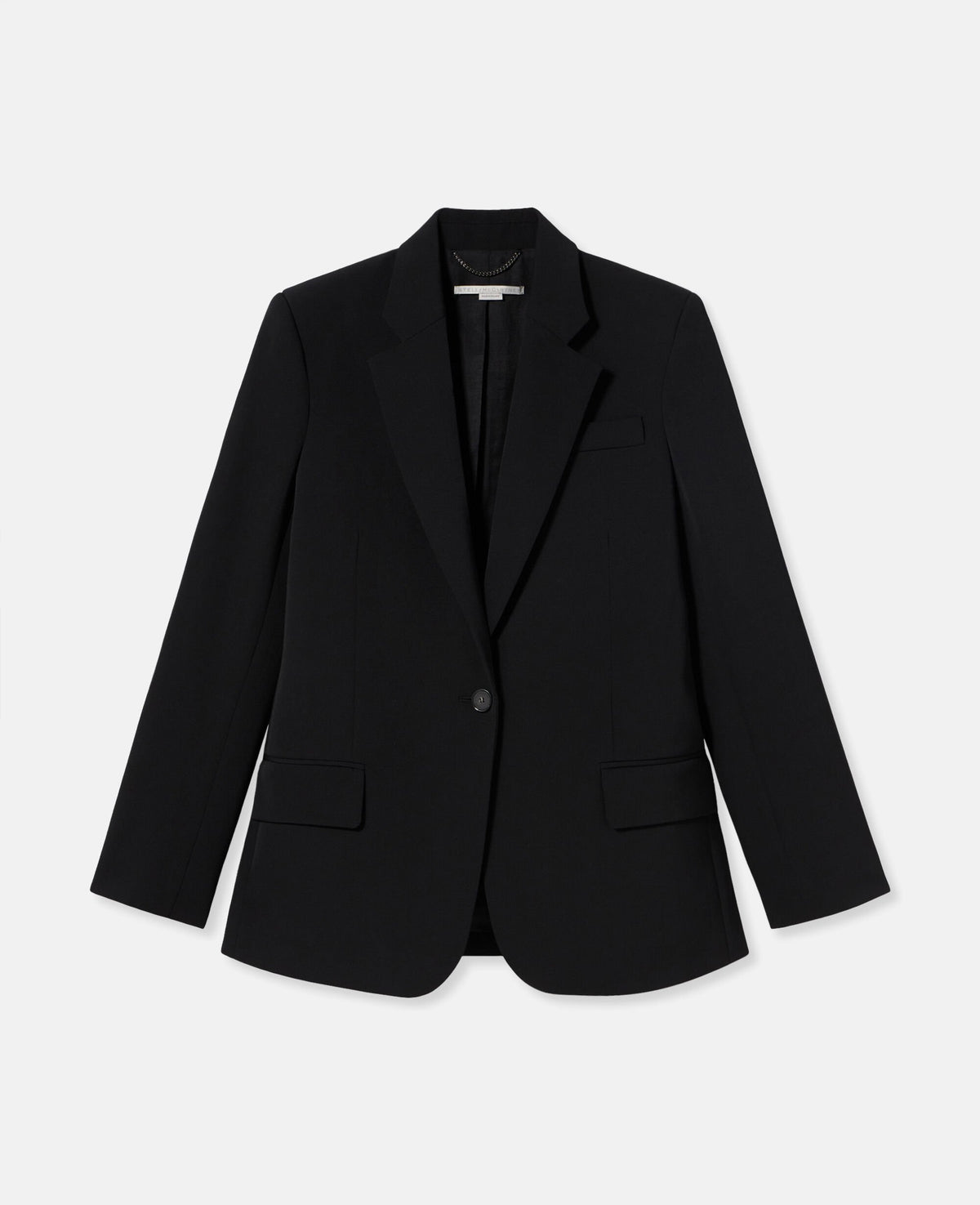 Wool Flannel Slim Fit Boyfriend Blazer