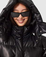 Padded Vegan Puffer Coat