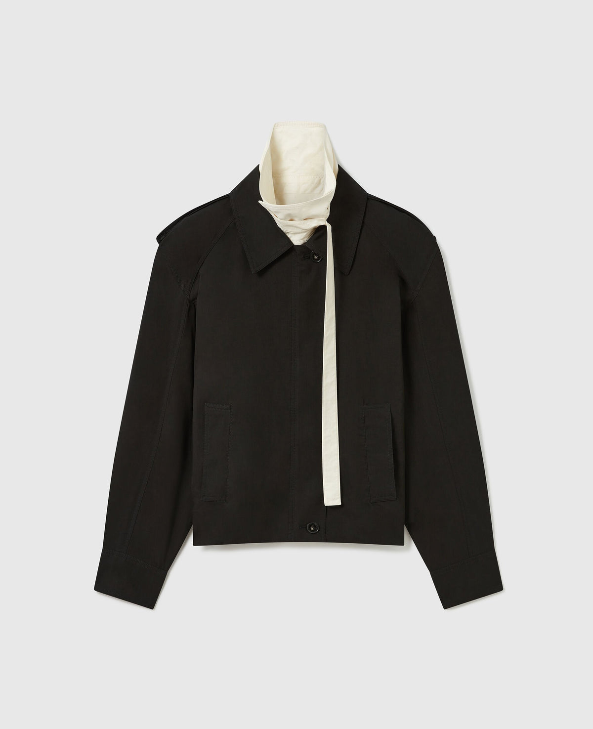 Washed Cotton Double-Layer Jacket