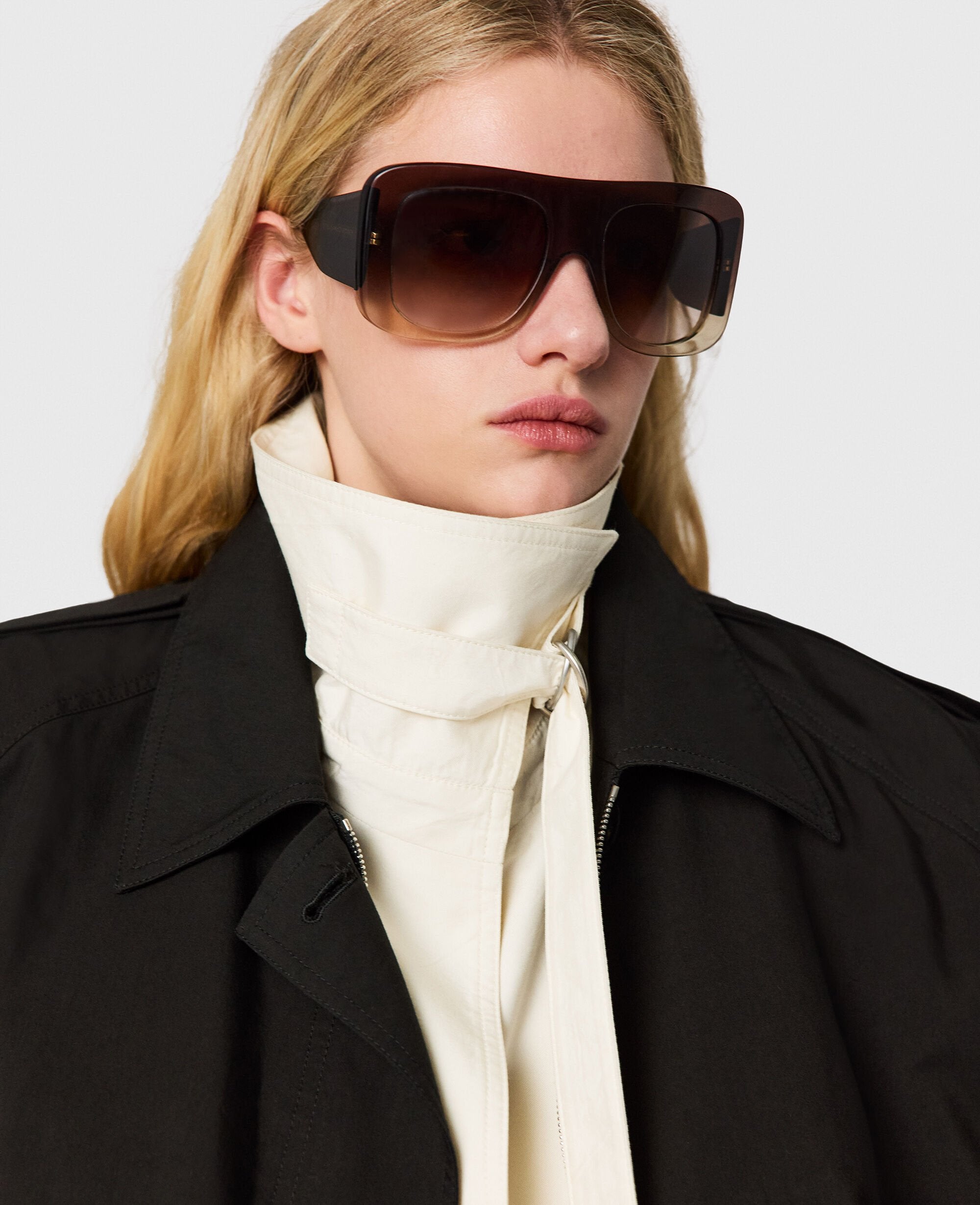 Washed Cotton Double-Layer Jacket