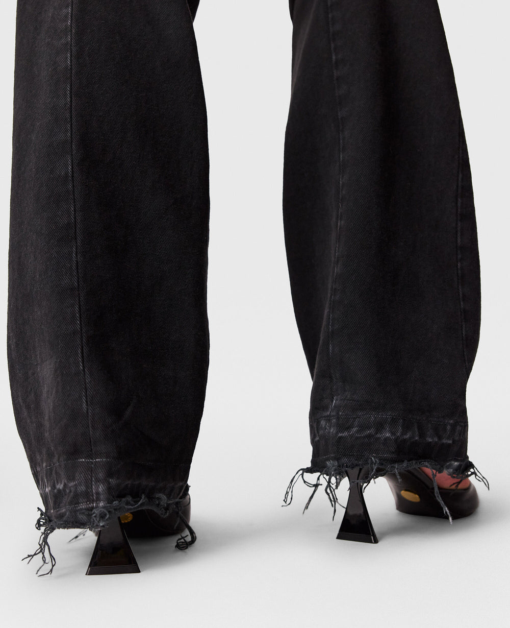 Patchwork Panel Denim Jeans