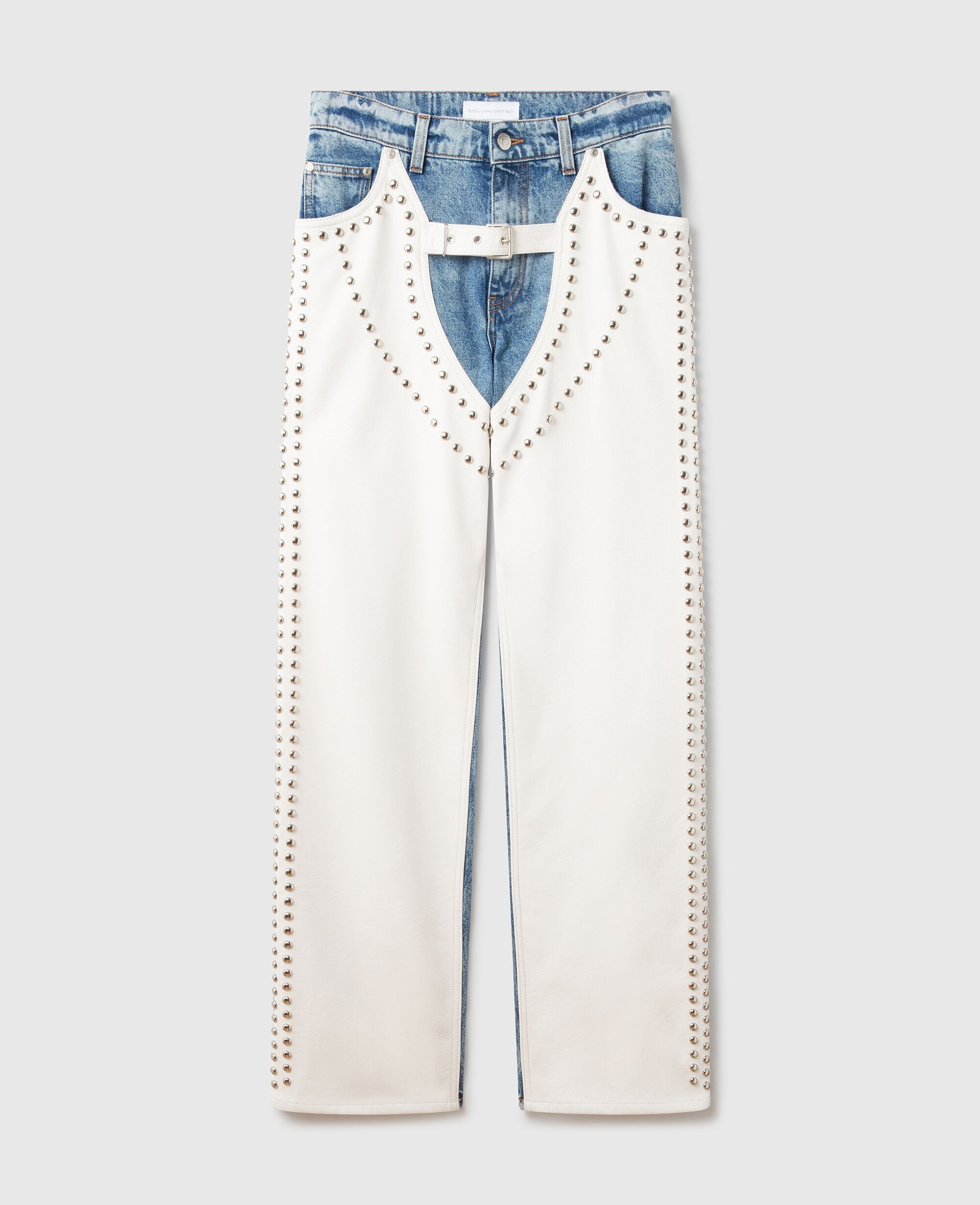Chaps Studded Straight-Leg Jeans