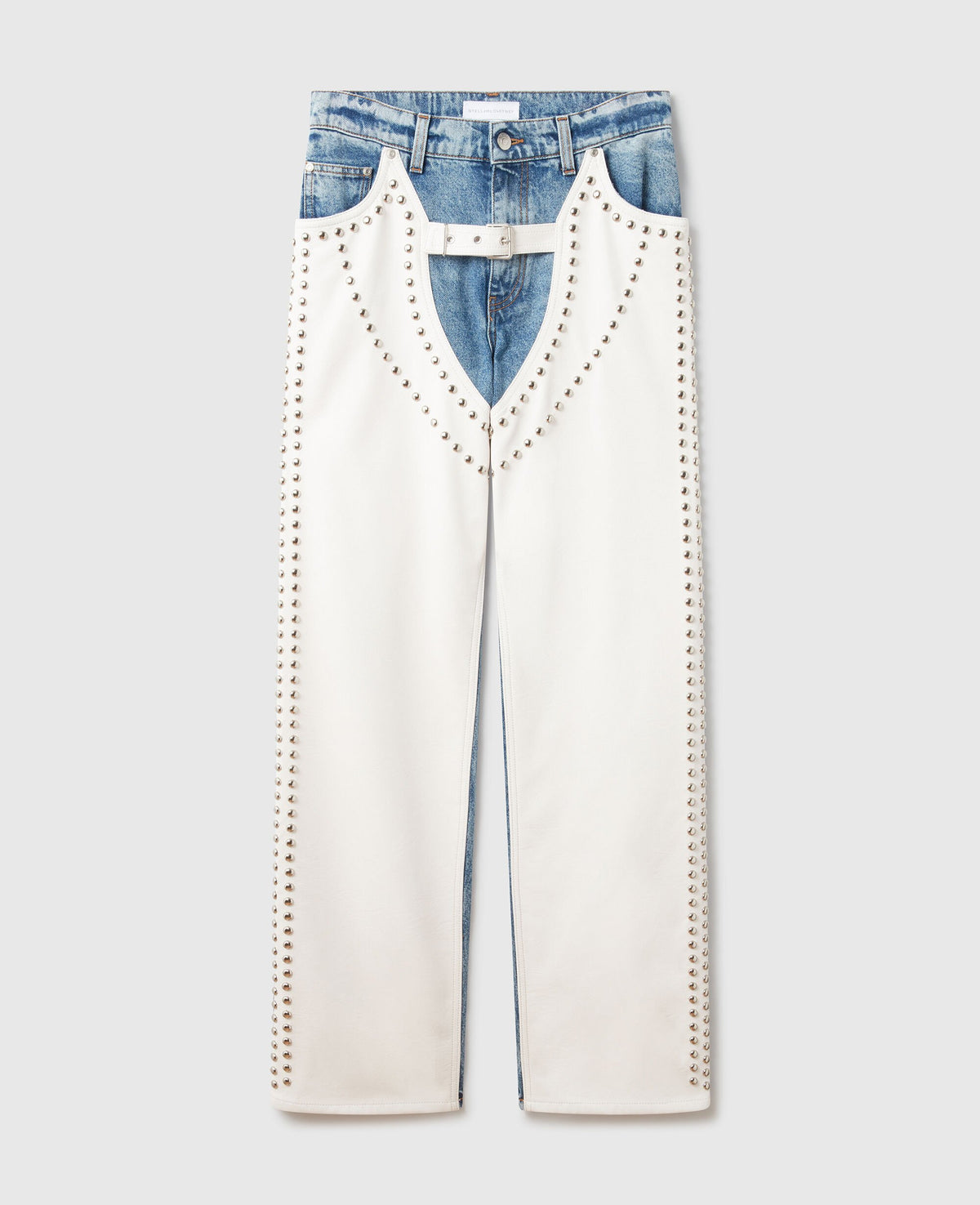 Chaps Studded Straight-Leg Jeans